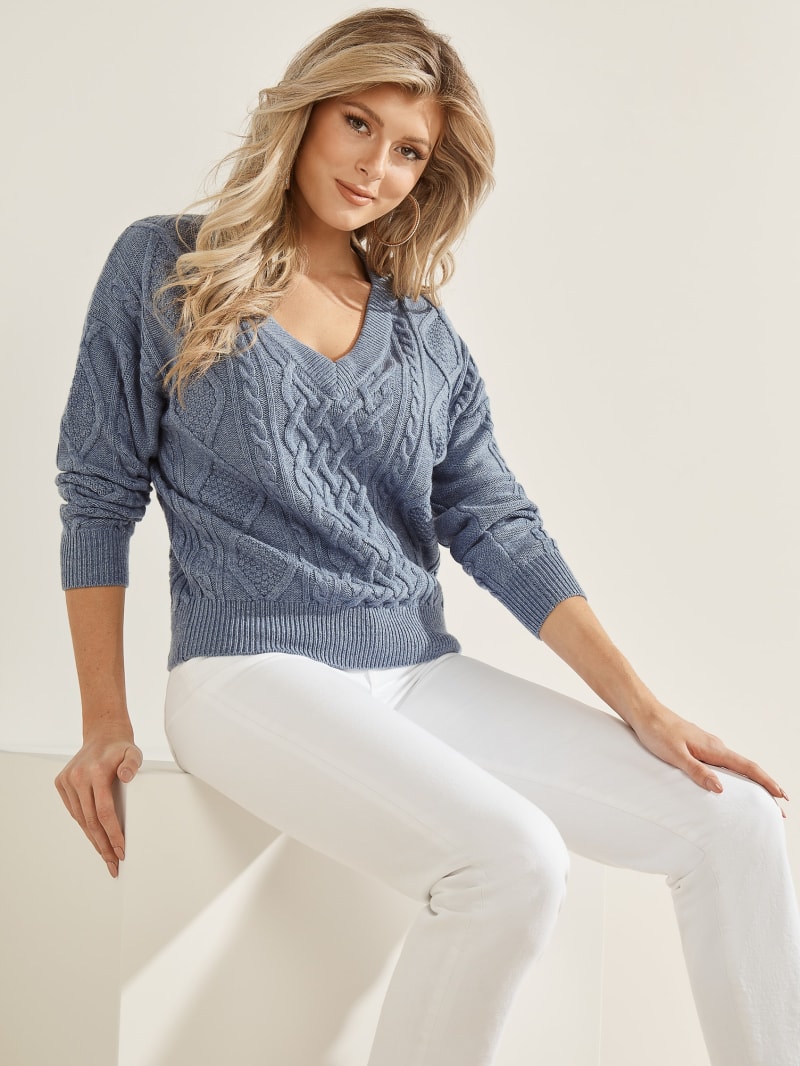 Noemi Cable Knit Sweater