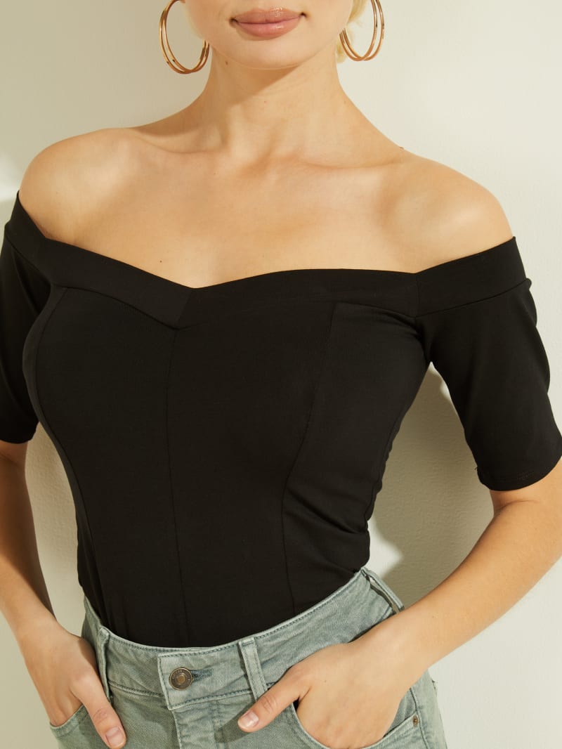 Guess Jada Off-Shoulder Top. 1