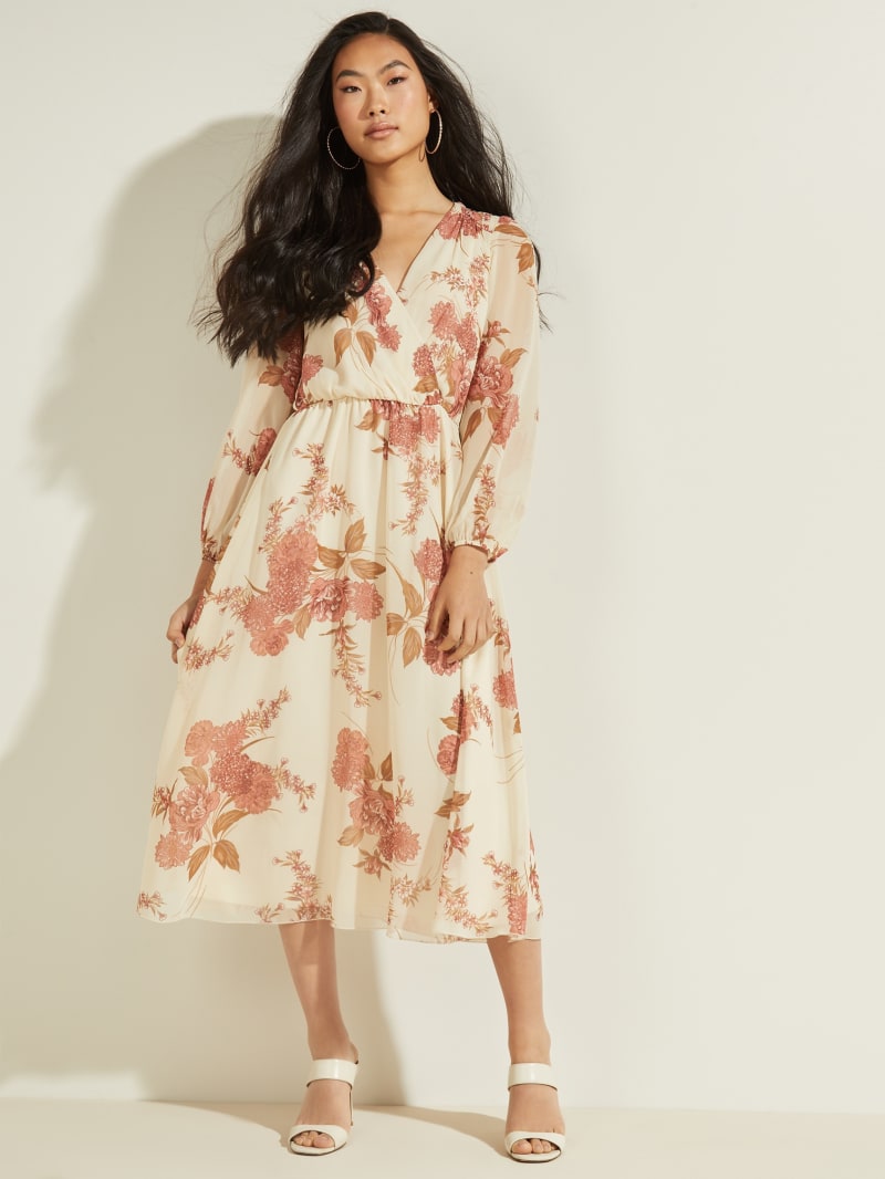 Floral Midi Dress GUESS