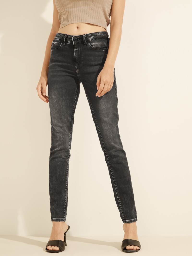 Guess Eco Mid-Rise Denim Jeggings. 1