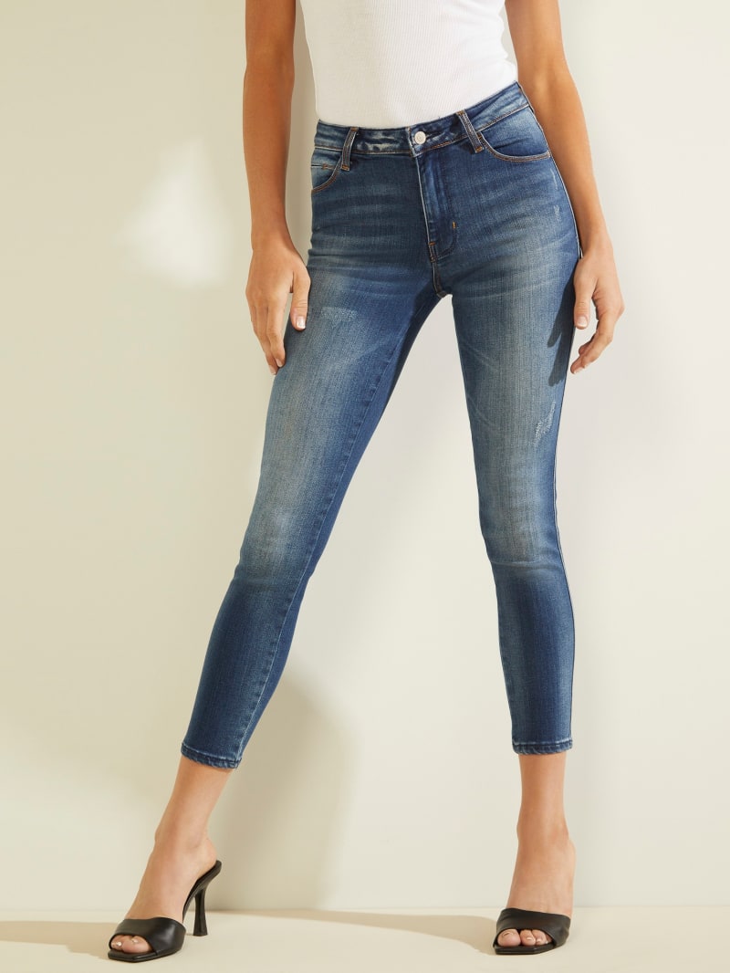 Guess Eco Cropped Sexy Curve Jeans. 1