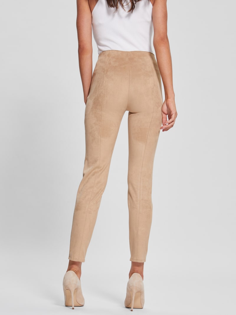 Guess Maya Faux suede Leggings International Society of