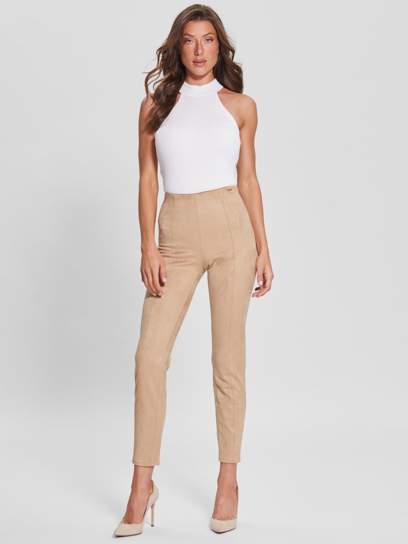 Guess Maya Faux-Suede Leggings. 2
