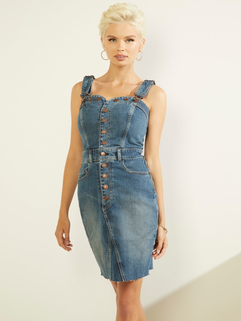 Eco Delta Denim Dress GUESS