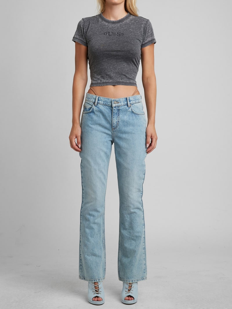 Flared Denim Jeans | GUESS