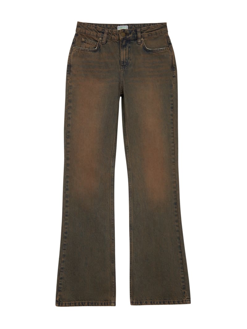 Guess USA Brown Flare Jeans in Black