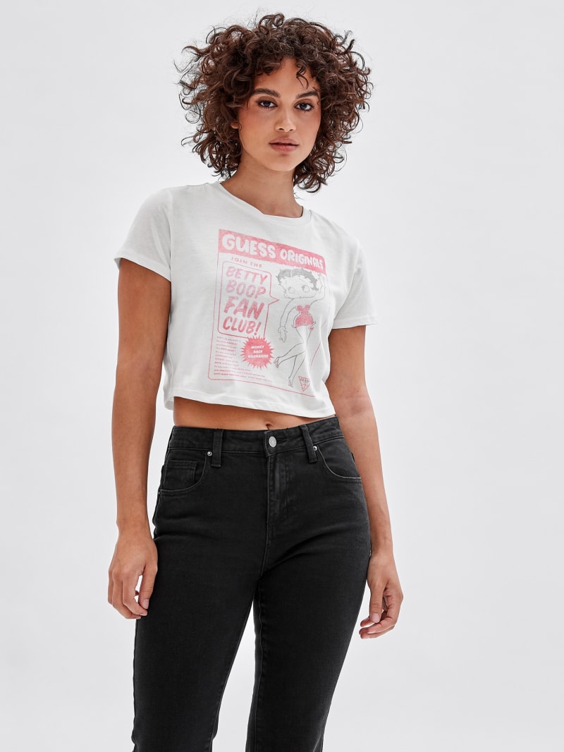 GUESS Originals x Betty Boop Cropped Baby Tee