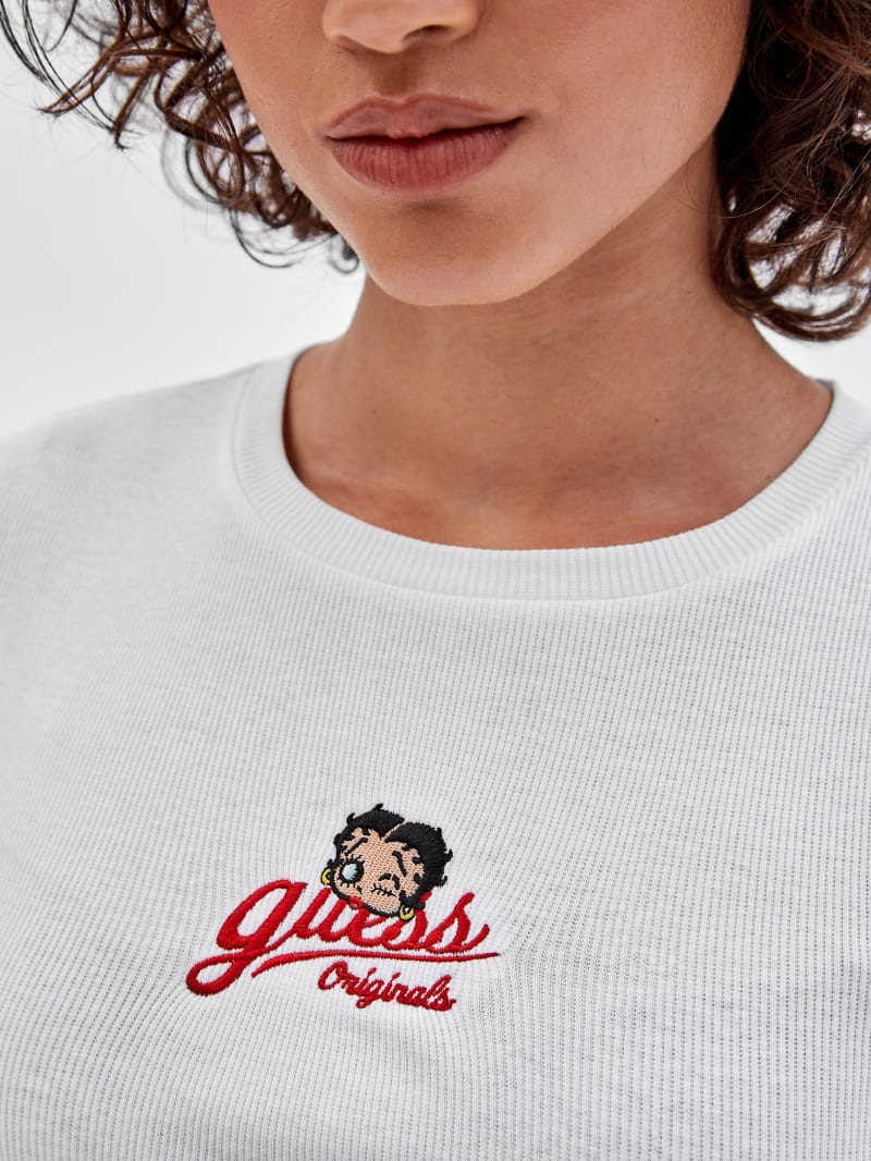 GUESS Originals x Betty Boop Long-Sleeve Top | GUESS Canada