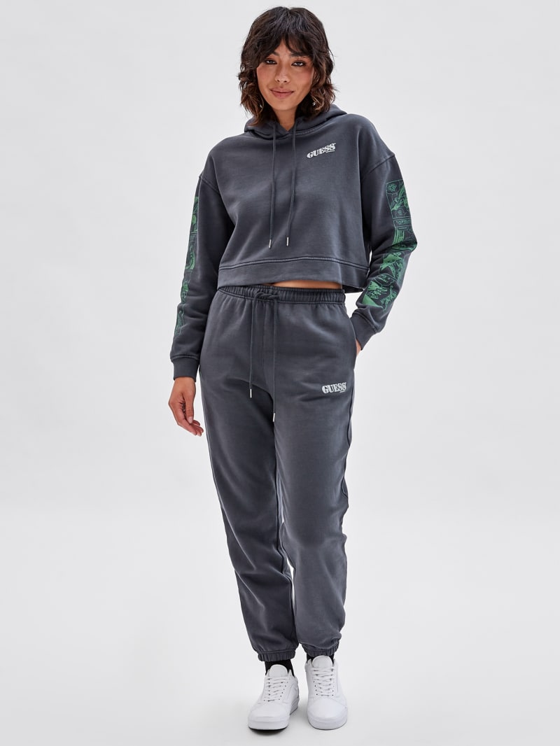 GUESS Originals x Batman Cropped Hoodie