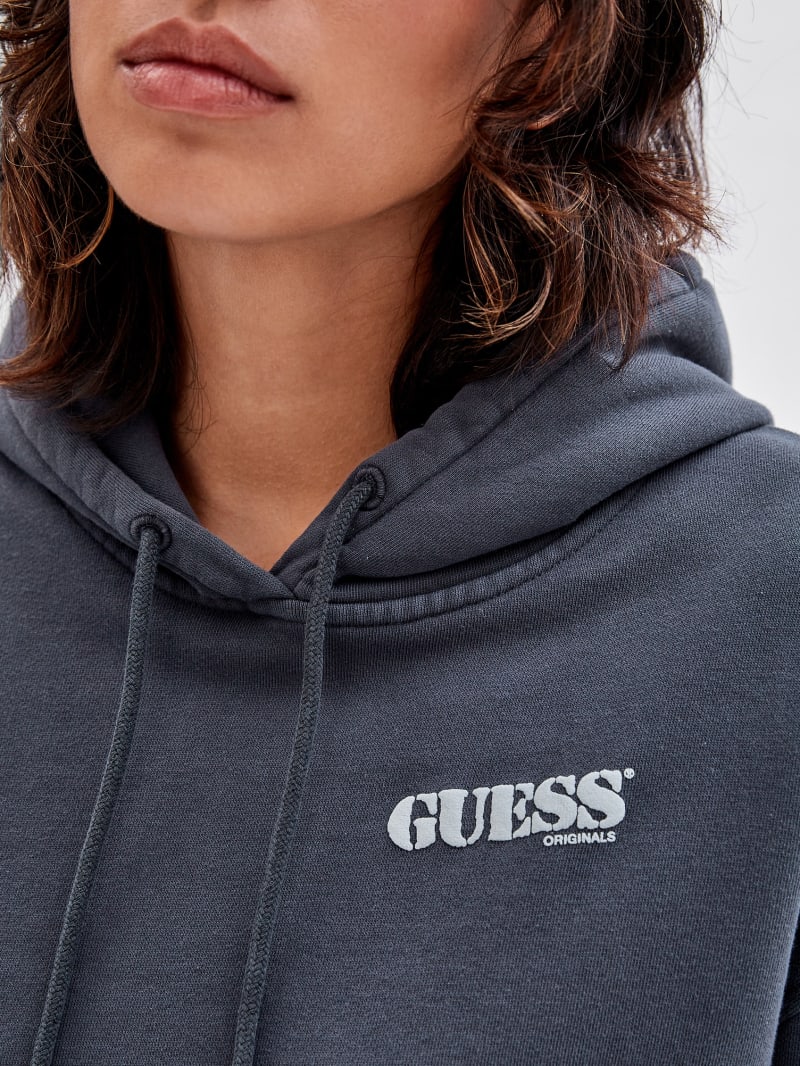 Guess crop hoodie deals