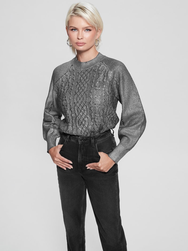 Sophie Metallic Sweater