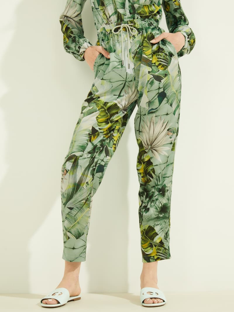 Eco Viola Printed Pants