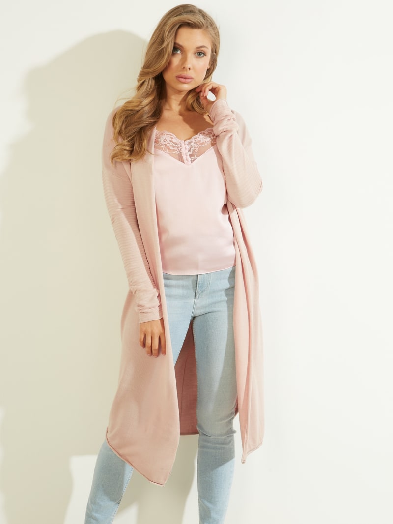 Camille Open-Front Cardigan
