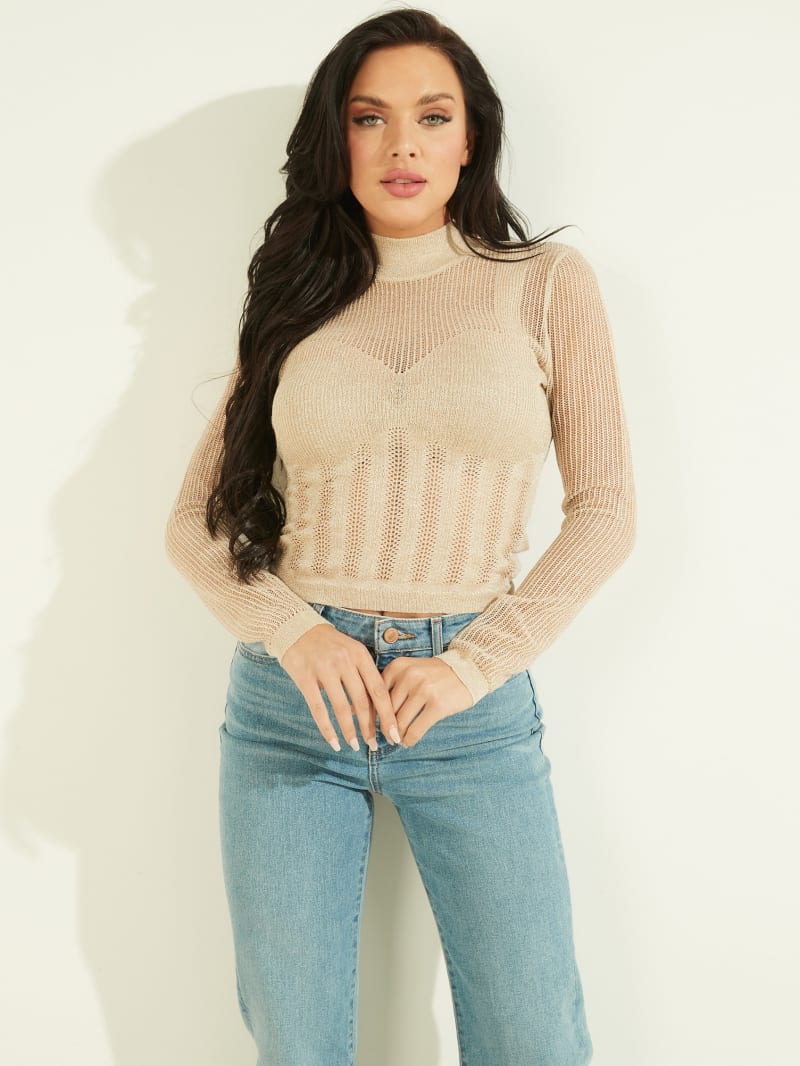 Addy Pointelle Sweater