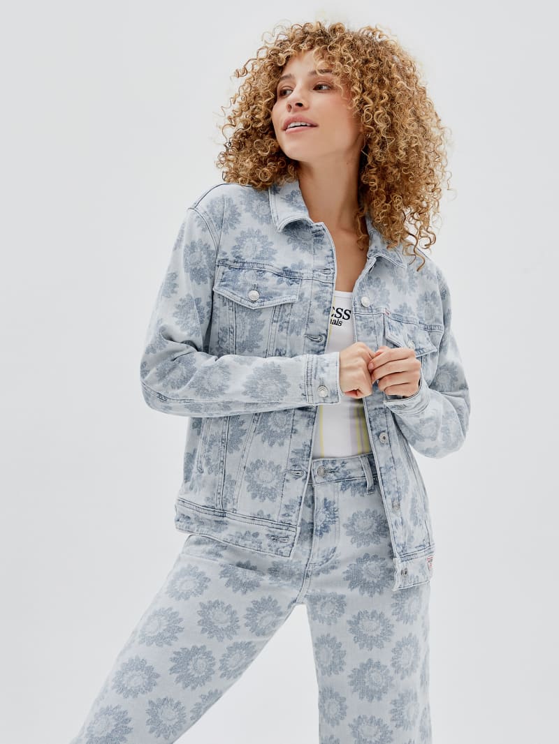 guess oversized denim jacket