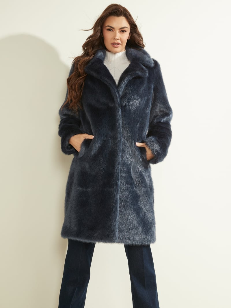 Manteau en similicuir Marisol