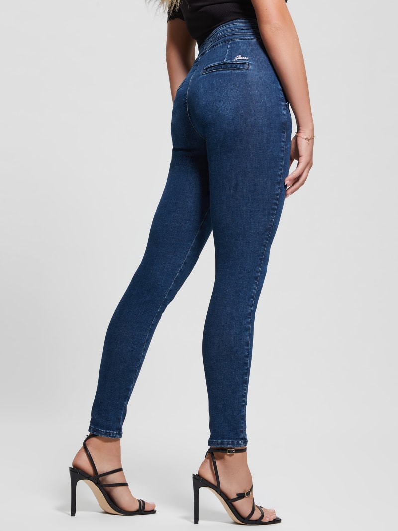 Pleated skinny jeans store