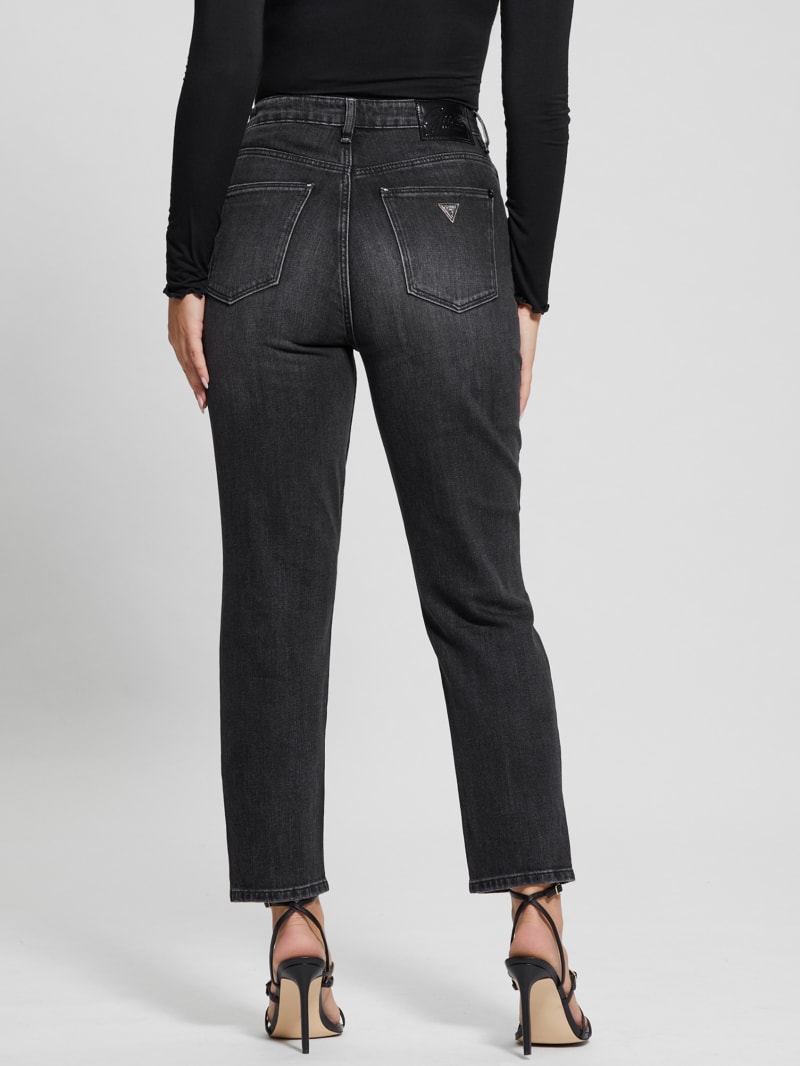 Guess black shop ripped jeans