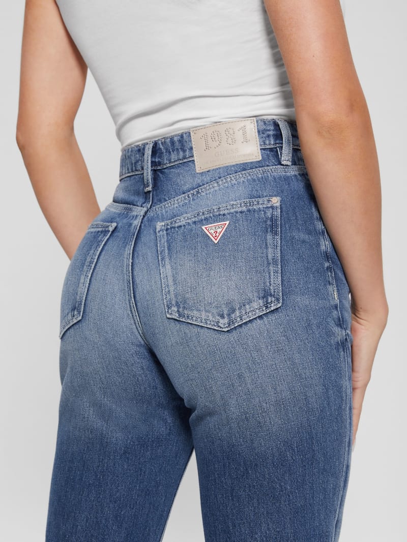 Guess embellished jeans top
