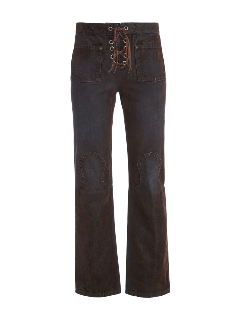 Guess lace up jeans new arrivals