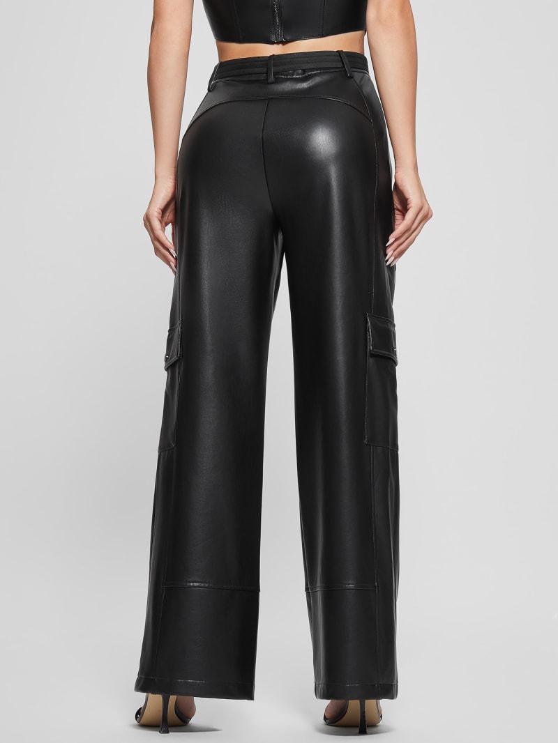 Guess butter hotsell faux leather pants