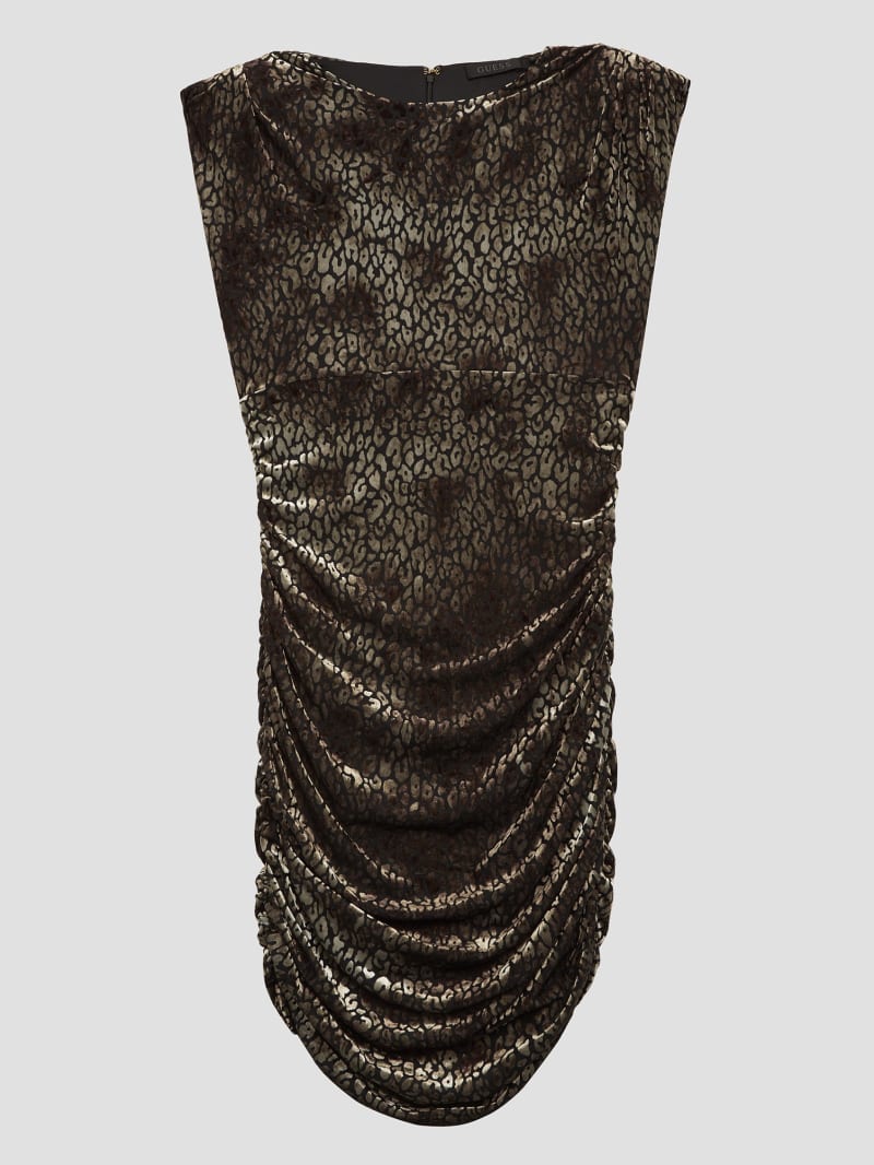 Guess velvet dress sale