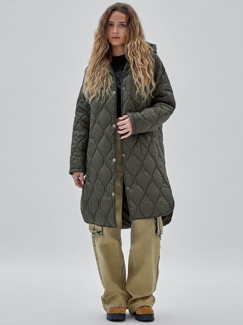 Guess quilted jacket shop