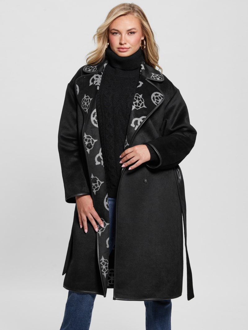 Guess wrap coat hot sale