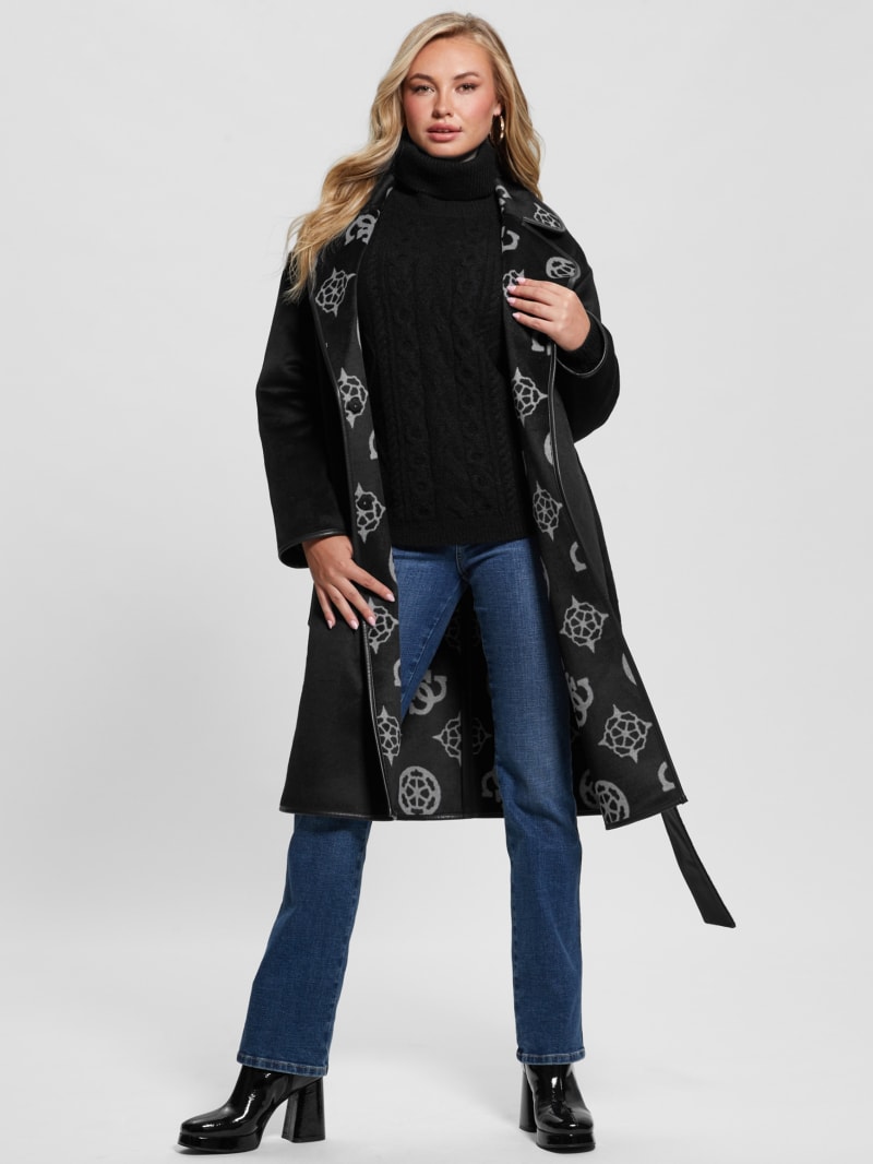 Guess hot sale wrap coat
