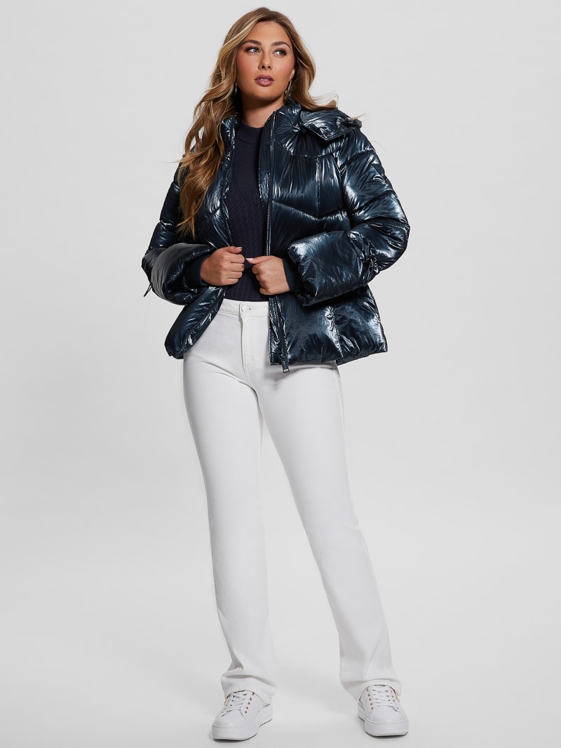 Noah nylon on sale puffer jacket guess