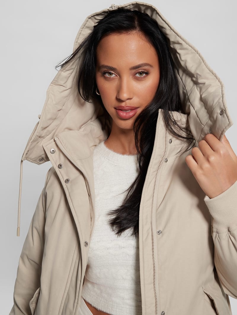 Rolanda Hooded Puffer Jacket | GUESS