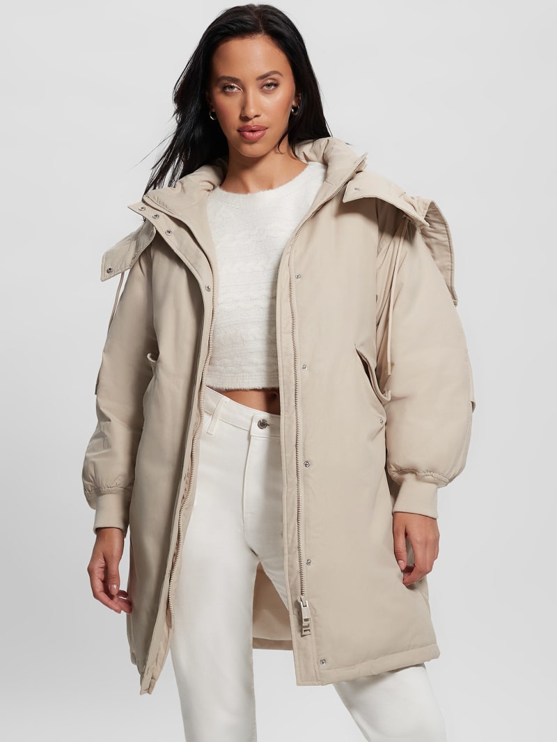 Rolanda Hooded Puffer Jacket GUESS