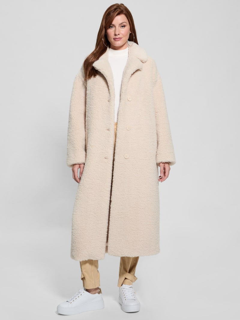 Eco Alina Teddy Longline Coat
