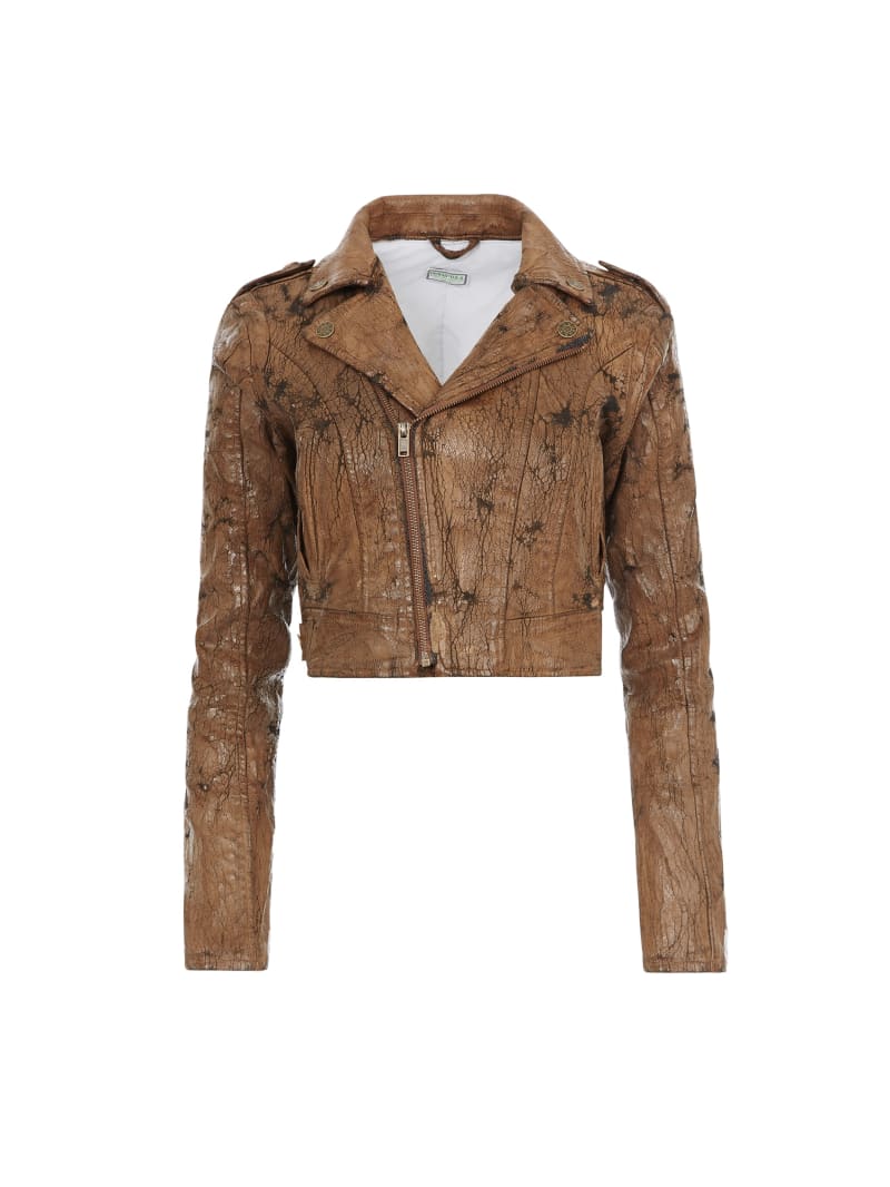 silicone coated moto jacket