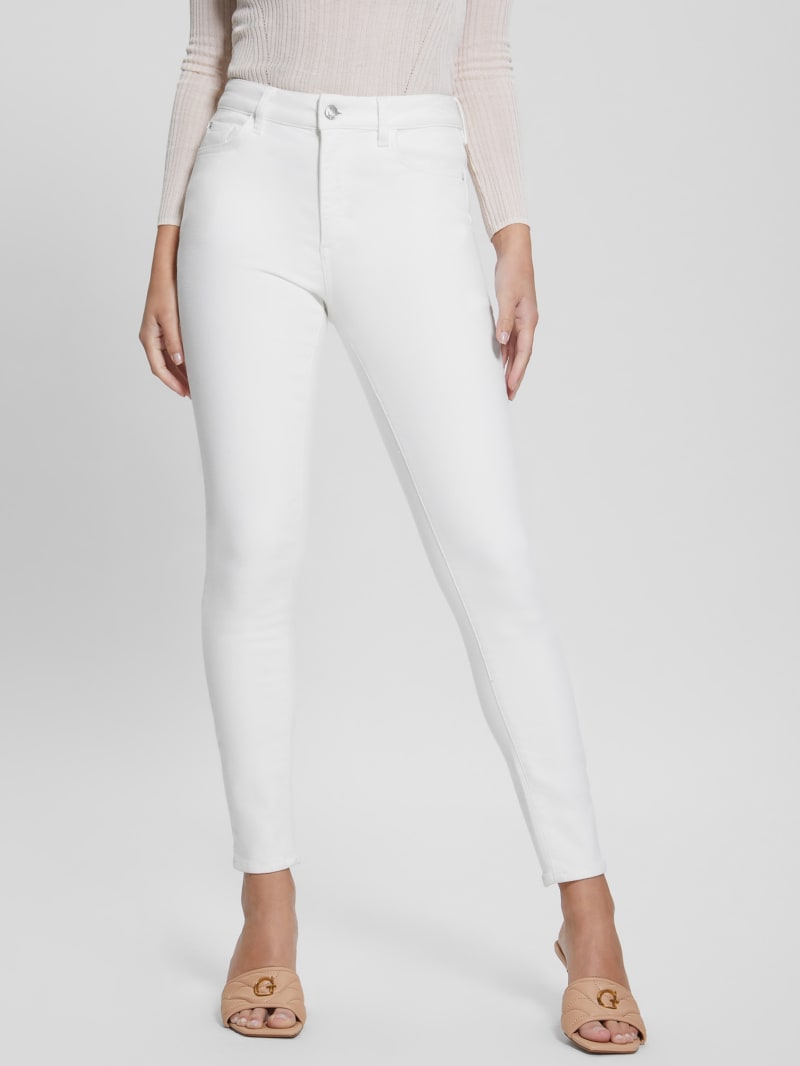  GUESS Jeans Eco Skinny Super High Rise con detalle de yugo para  mujer, Boogie : Ropa, Zapatos y Joyería