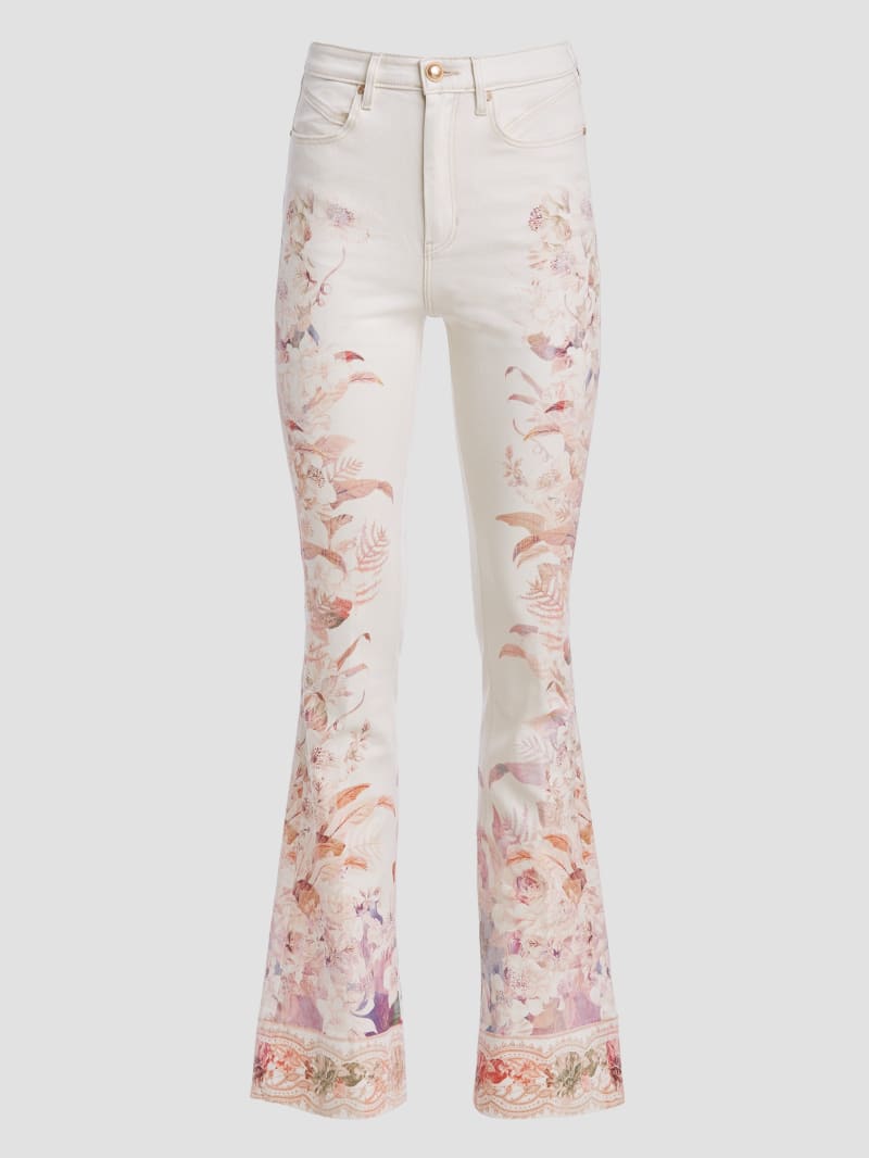 Flare Floral Jeans -  Canada