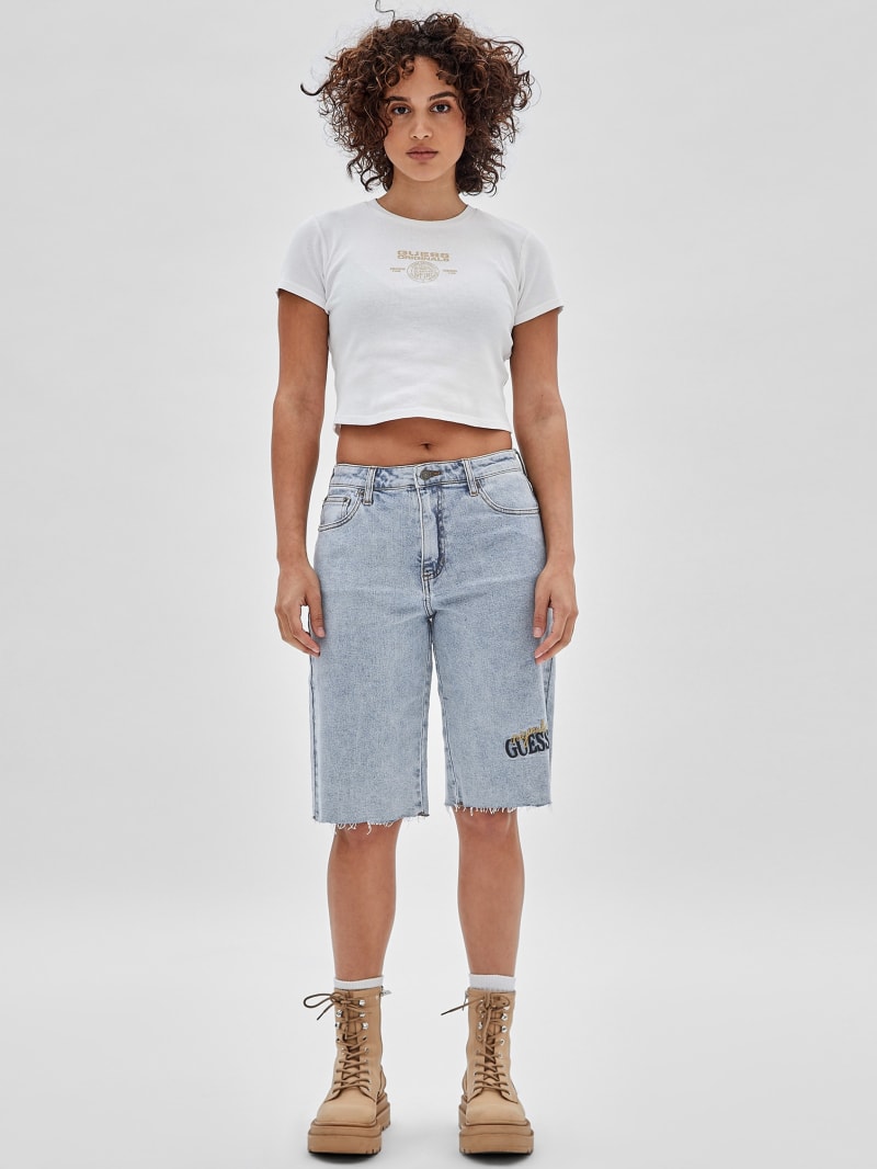 GUESS Originals Kit Denim Bermuda Shorts