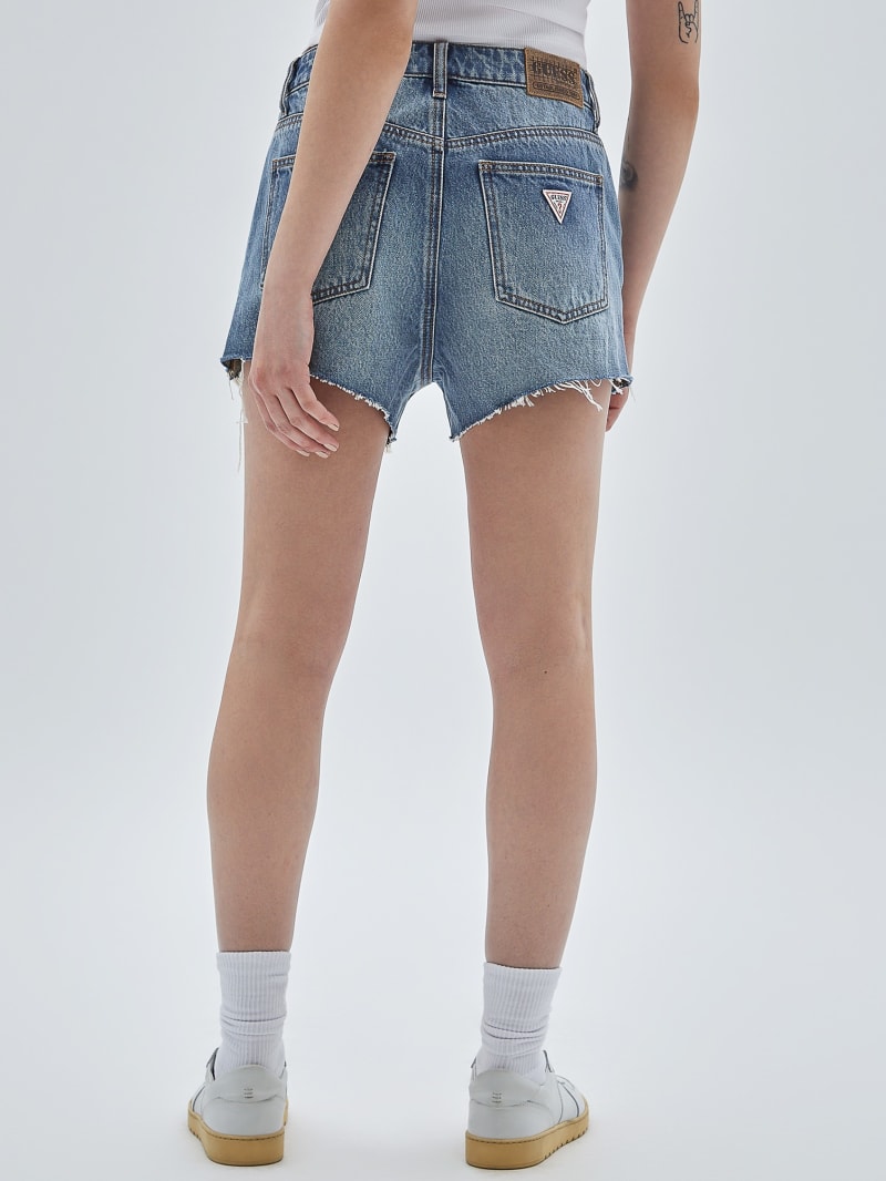 GUESS Originals Kit Destroyed Denim Shorts