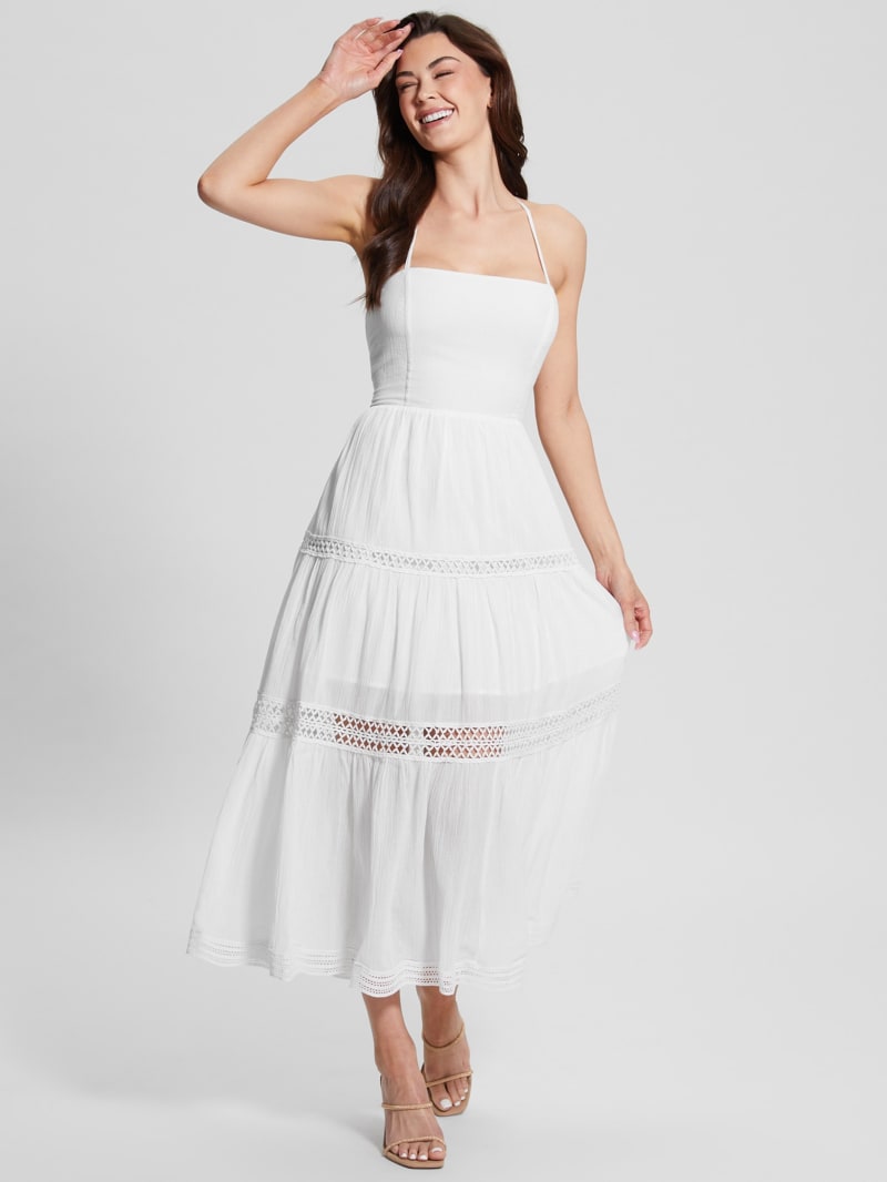 Guess white deals maxi dress