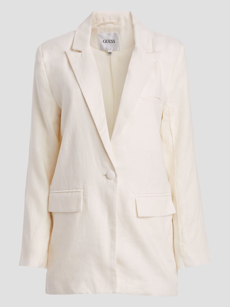 Guess top white blazer