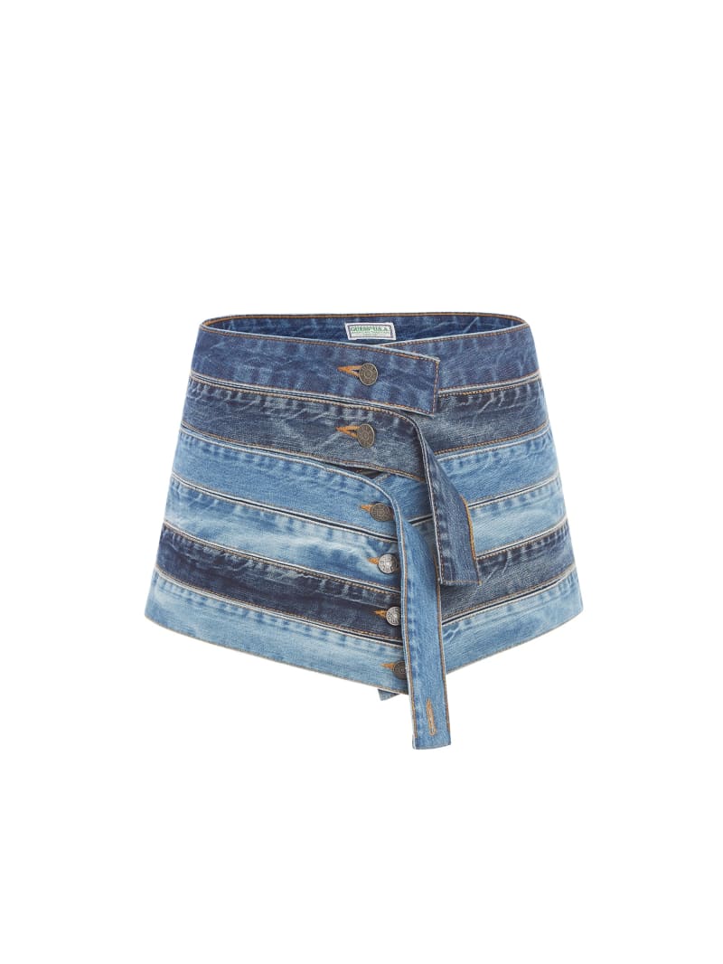 Guess denim cheap mini skirt