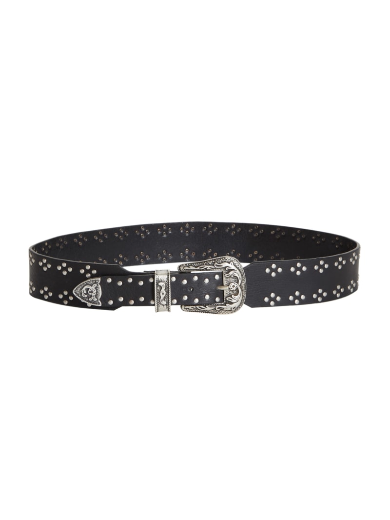 Studded Leather Belt | GUESS