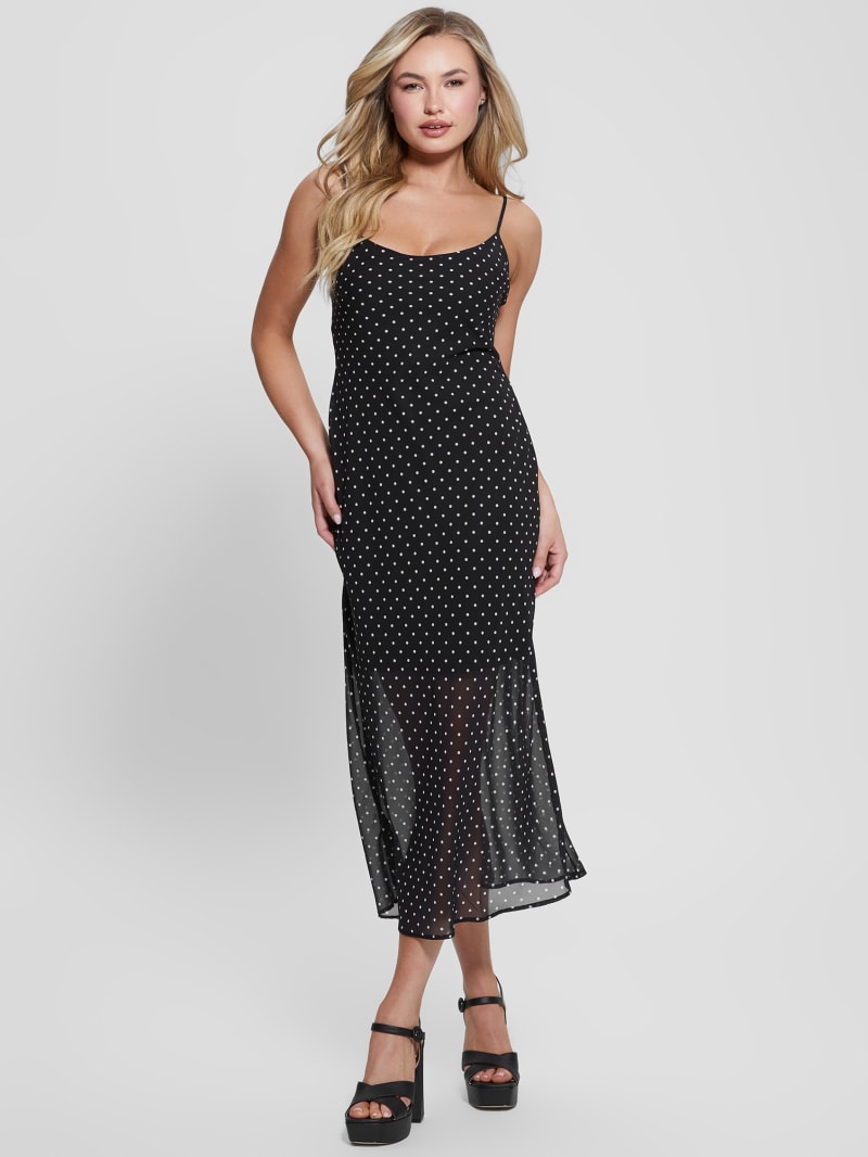 Akilina Printed Midi Dress
