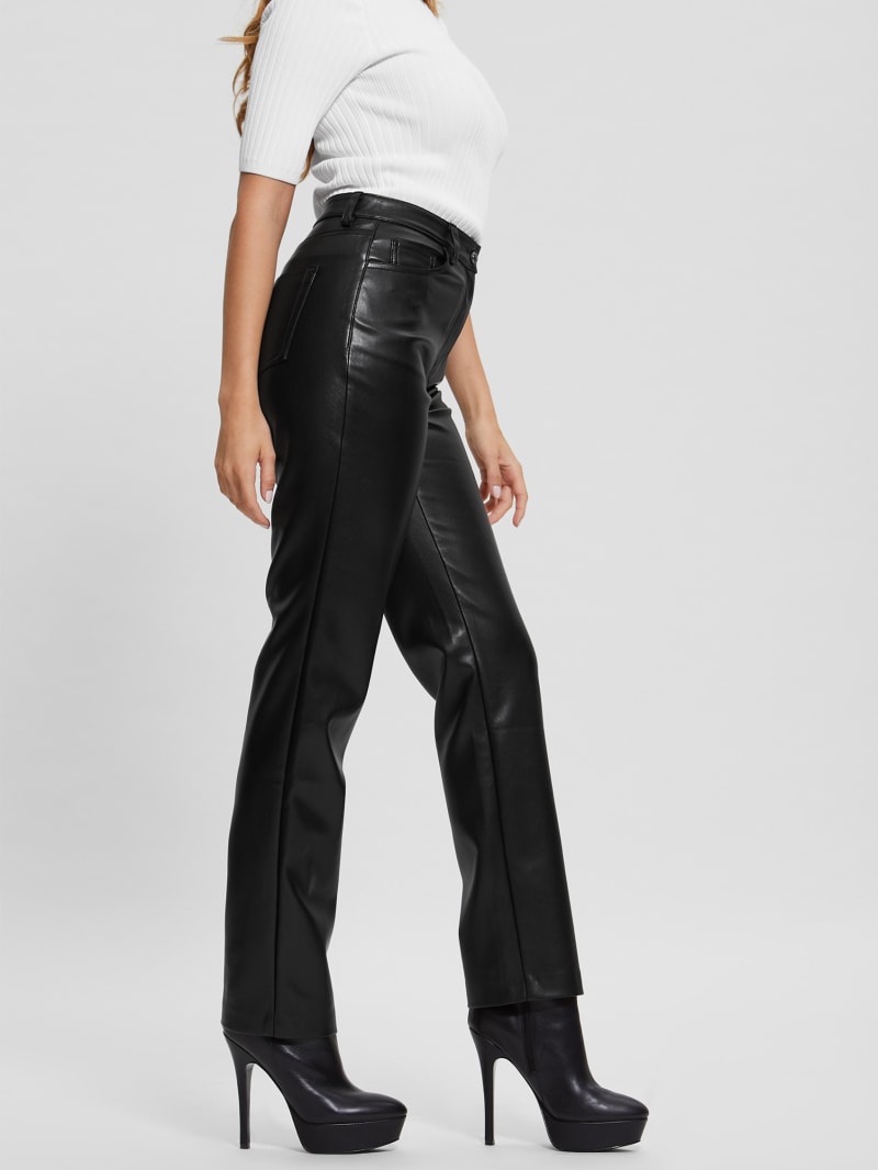 Guess butter shop faux leather pants