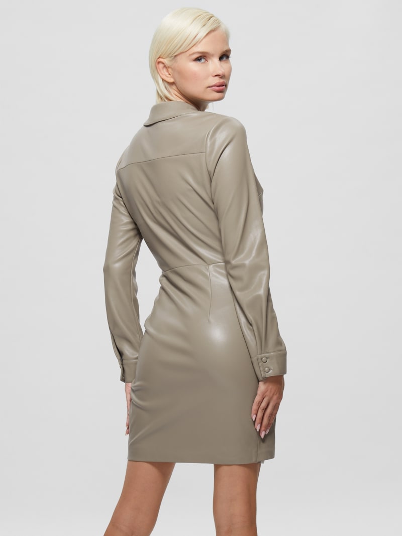 Reese Faux-Leather Dress