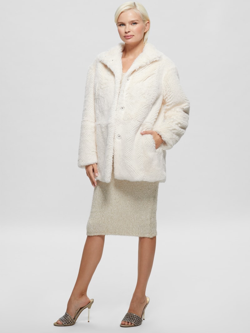Michelina Faux-Fur Coat