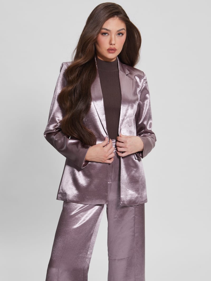 Breta Satin Blazer