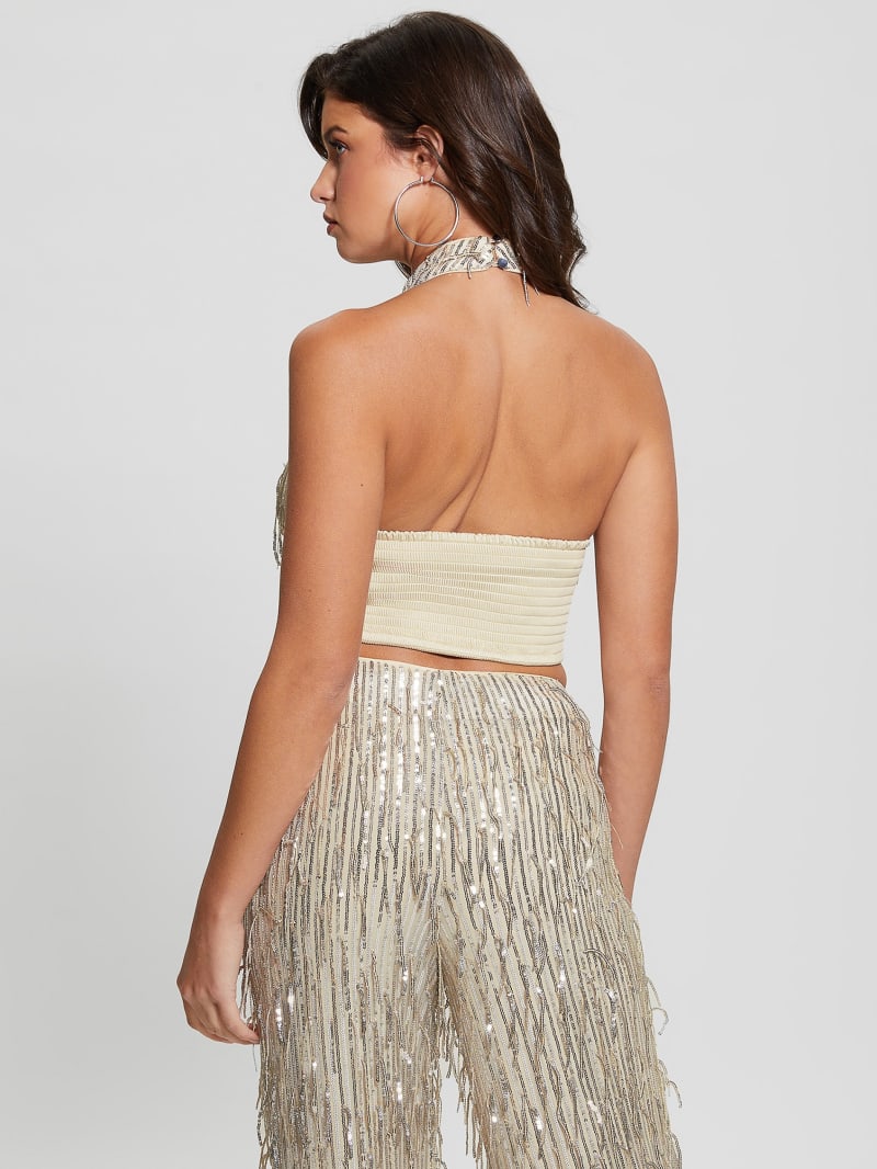 Guess online sequin top