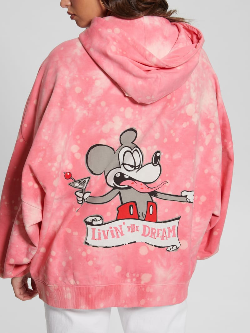 Guess discount hoodie pink
