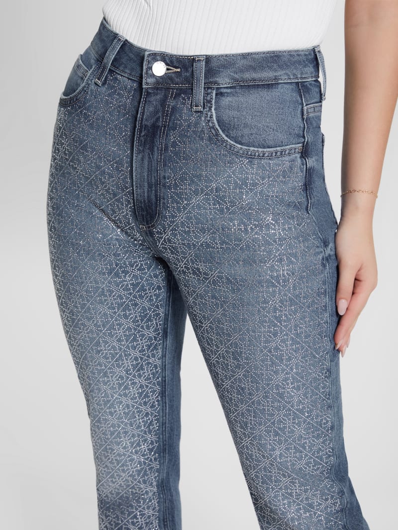 Guess outlet rhinestone jeans